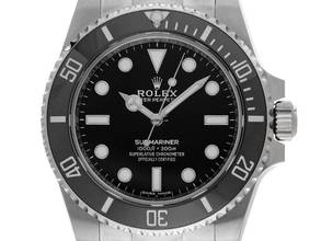 Thumbnail von Rolex Submariner (No Date) Ref.114060 2015 Full Set wie Neu Vintage Submariner no Date