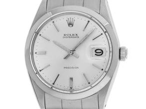 Thumbnail von Rolex Oysterdate Precision Ref.6694 1967 original Box sehr gut Vintage Oysterdate Precision open 6/9