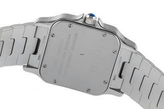 Thumbnail von Cartier Santos Galbée Stahl Automatik Herrenuhr Ref. W20098D6 Klassiker