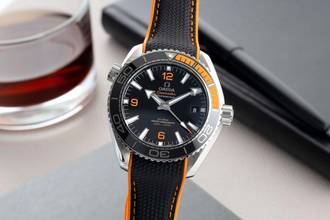 Thumbnail von Omega Seamaster Planet Ocean 600M Chronometer 215.32.44.21.01.001 B&P 2022