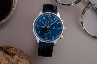 Thumbnail von IWC Portugieser Chronograph Stahl Automatik Herrenuhr Ref. IW371606