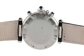 Thumbnail von Cartier Pasha Chronograph Stahl / Gold Quarz Herrenuhr Ref. W3101155