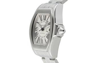 Thumbnail von Cartier Roadster Automatik Datum Edelstahl Herrenuhr Ref. W6206017 B&P 2011