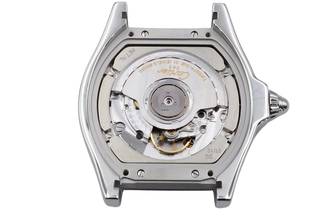 Thumbnail von Cartier Roadster Automatik Datum Edelstahl Herrenuhr Ref. W6206017 B&P 2011