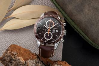 Thumbnail von TAG Heuer Carrera Calibre 16 Chronograph Stahl Automatik Herrenuhr Ref. CV2013-4 B&P 2011