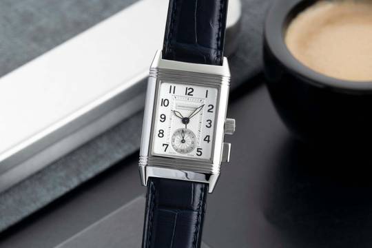 Jaeger-LeCoultre Reverso Memory Duoface Flyback Handaufzug Ref Q2558470 255.8.82 