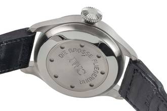 Thumbnail von IWC 大型パイロットウォッチ シャフハウン Big Pilot 自動巻き 7日間 ステンレス メンズ腕時計 Ref IW500201 書類