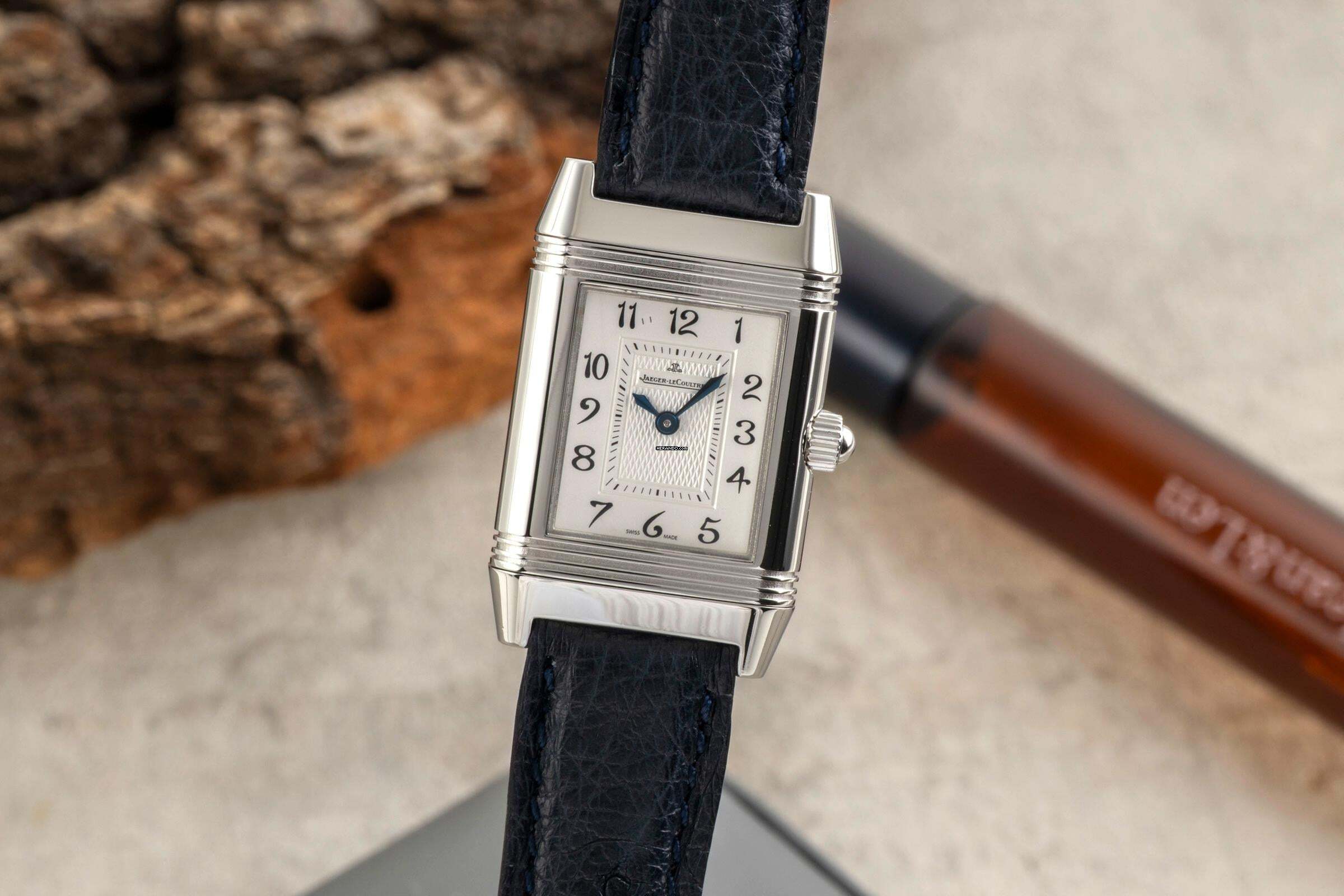 Jaeger-LeCoultre Reverso Diamond Hand-Wound Ref. Q2668420 266.8.44 B&P 2012