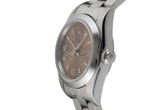 Thumbnail von Rolex Oyster Perpetual Salmon Dial Edelstahl Automatik Damen Ref. 76080