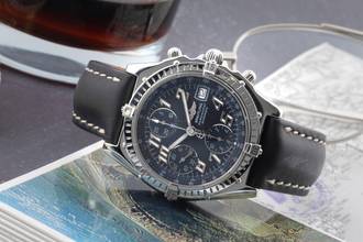 Thumbnail von Montre pour homme Breitling Chronomat Vitesse Chronographe Automatique en acier, réf. A13050.1