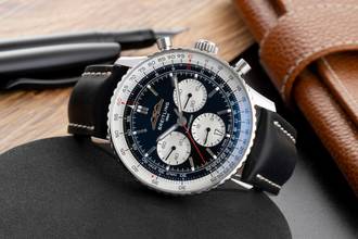 Thumbnail von Breitling Navitimer 1 B01 Chronograph 43 Stahl Automatik AB0138211B1P1 NP 9500 