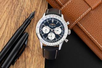 Thumbnail von Breitling Navitimer 1 B01 Chronograph 43 Stahl Automatik AB0138211B1P1 NP 9500 