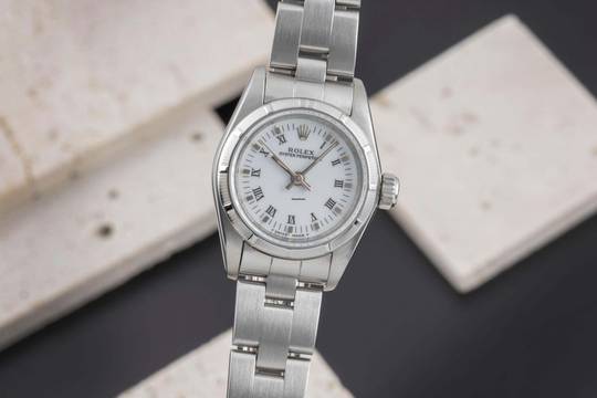 Rolex Oyster Perpetual 26 Lady Otomatik Paslanmaz Çelik Kadın Saat Ref. 67230 Evraklar 1995