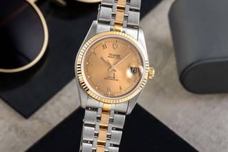 Thumbnail von Tudor Prince Date Stahl / Gold Automatik Ref. 74033 Papiere 2009