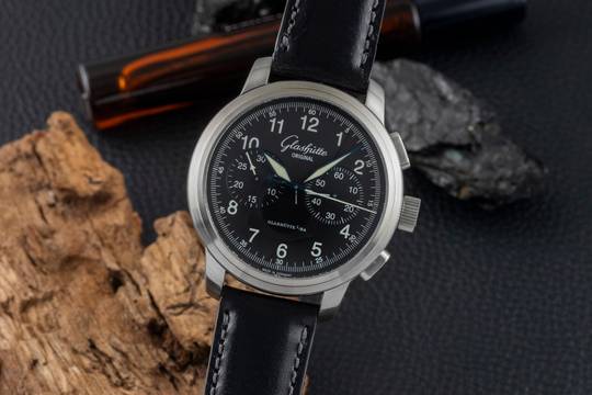 Glashütte Original Senator Navigator Chronograph Stahl Automatik Ref. 1-39-34-17-17-04