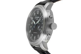 Thumbnail von Glashütte Original Senator Navigator Chronograf stal automatyczny Ref. 1-39-34-17-17-04
