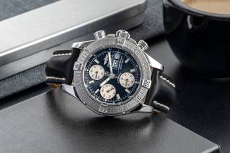 Thumbnail von Breitling Superocean Chronograph II stalowy automatyczny zegarek męski Ref. A13340 B&P 2011