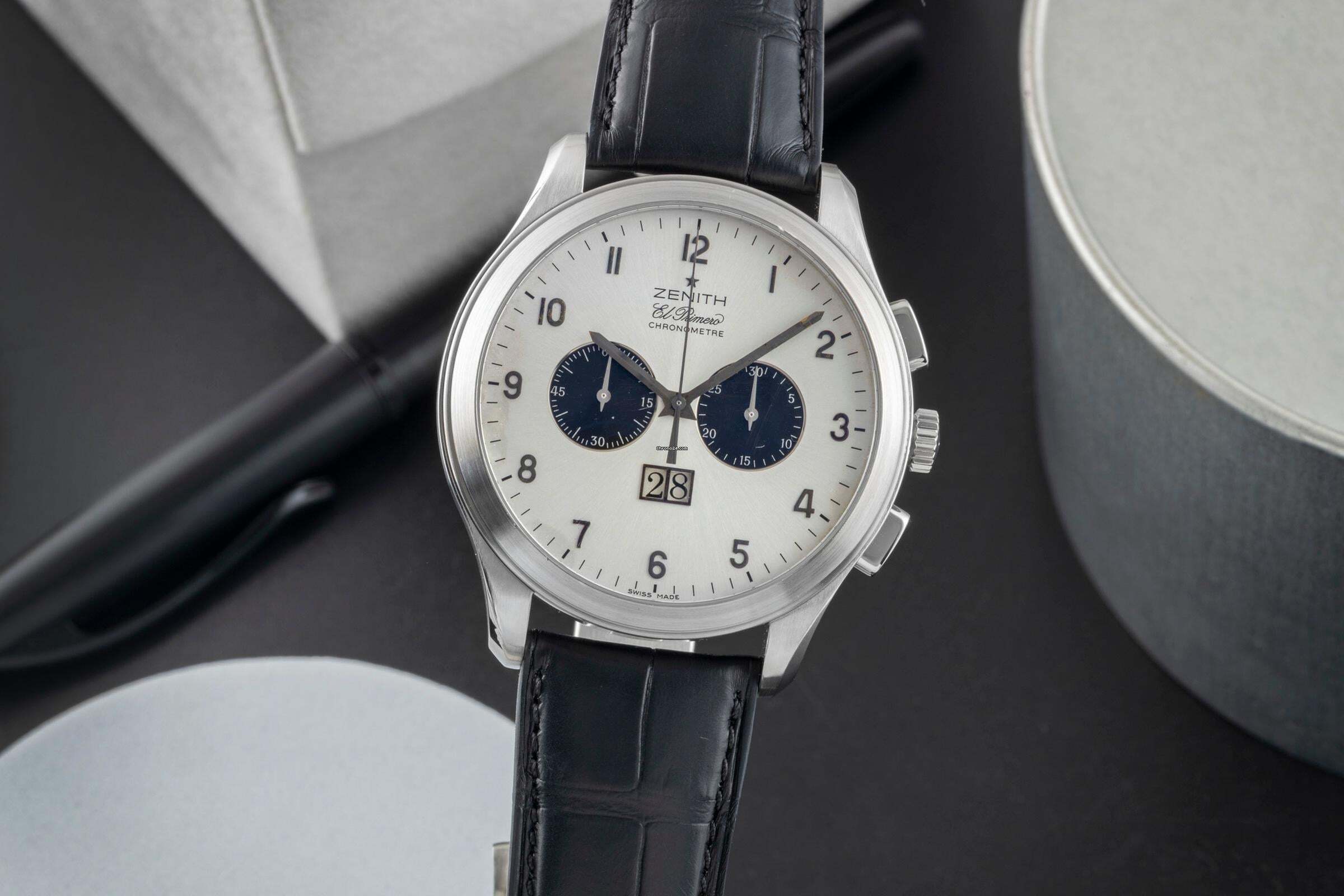 Zenith El Primero Chronograph Grande Class Chronograph Automatik Ref. 03.0520.4010 Caja