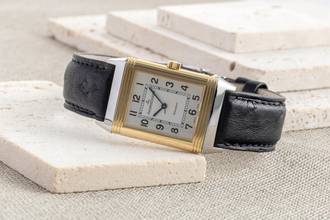 Thumbnail von Jaeger-LeCoultre Reverso Stahl / Gold Handaufzug Damenuhr Ref. Q250541F