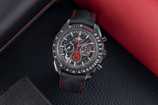 Omega Speedmaster Dark Side Of The Moon Team Alinghi 311.92.44.30.01.002 B&P