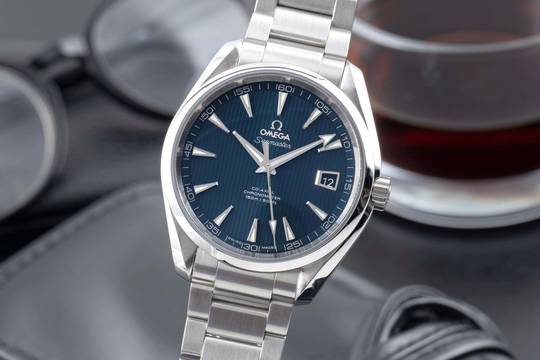 Omega Seamaster Aqua Terra Automatik Herrenuhr Ref. 231.10.42.21.03.001 Karten