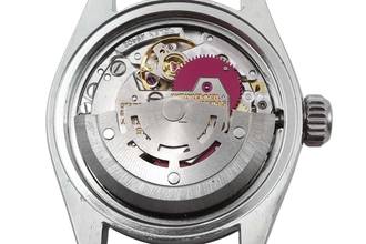 Thumbnail von Rolex Oyster Perpetual Lady Date Stahl Automatik Damenuhr 6924 Vintage