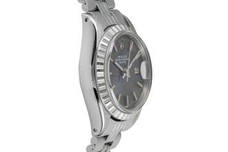 Thumbnail von Rolex Oyster Perpetual Lady Date Stahl Automatik Damenuhr 6924 Vintage