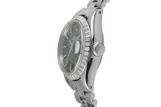 Thumbnail von Rolex Oyster Perpetual Lady Date Stahl Automatik Damenuhr 6924 Vintage