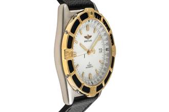 Thumbnail von Breitling J-Class Stahl Gold White Dial Automatik Herrenuhr Ref. 80250 Klassiker