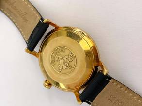 Thumbnail von Omega Seamaster Extremely rare Seamaster Solid Gold Vollgold Chessboard Dial Automatic Automatik ref 14742 14742