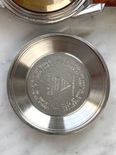 Thumbnail von Omega Seamaster Serviced Seamaster Calendar Automatic Vintage Rare Honeycomb Dial Fat Lugs Big Seahorse Logo 2849