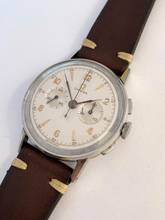 Thumbnail von Omega Classic BIG 37mm Chronograph Oversize Jumbo Vintage Steel 2381 2381