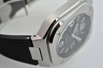 Thumbnail von Bell & Ross BR 05 Black BR05A-BL-ST/SRB Rubber Strap