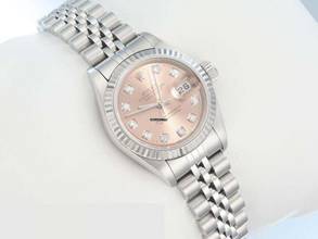 Thumbnail von Rolex Lady-Datejust Stahl Weissgold 750 Diamanten Automatik Gold Damen Stainless Steel 18kt White Gold Jubilé-band Chronometer
