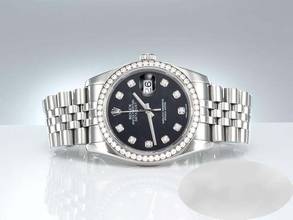 Thumbnail von Rolex Datejust 36 36mm 116244 2011 Stahl Weissgold 750 Diamanten Automatik Gold