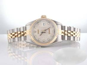 Thumbnail von Rolex Lady-Datejust Edelstahl Gelbgold 750 Diamanten Automatik Gold Stahl Damen
