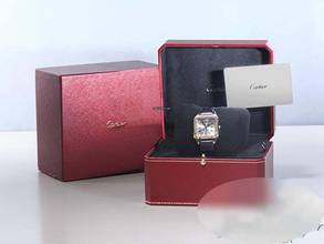 Thumbnail von Cartier Santos Dumont Lm Edelstahl Rosegold 750 W2sa0037 2025 Gold