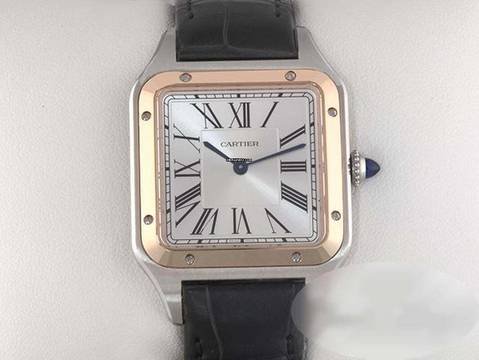 Cartier Santos Dumont Lm Edelstahl Rosegold 750 W2sa0037 2025 Gold