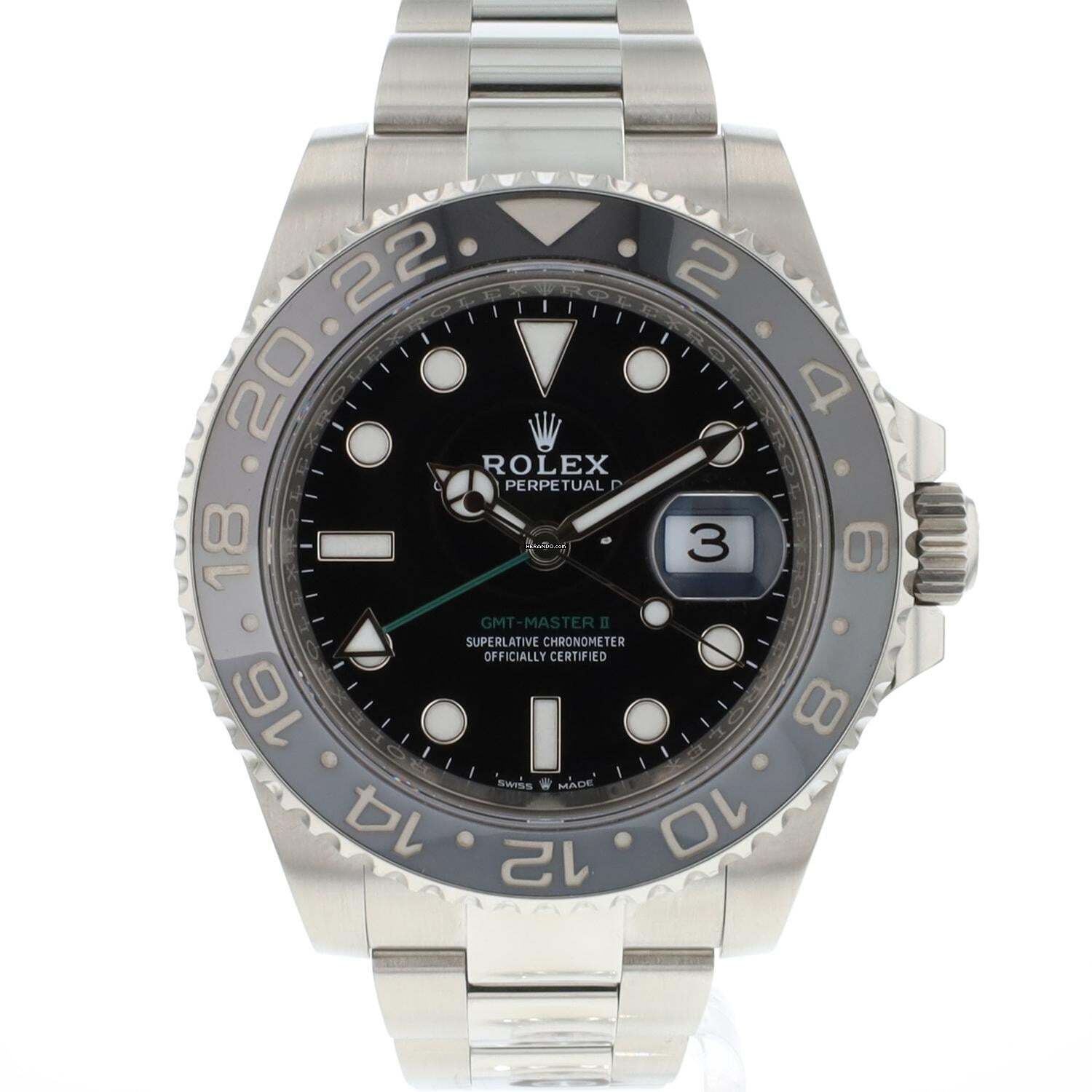 Rolex GMT-Master II 126710GRNR Oyster