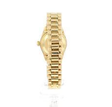 Thumbnail von Rolex Lady-Datejust 26 Yellow Gold President Blue Dial