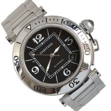 Thumbnail von Cartier Pasha Seatimer 2790 Seatimer 40MM black dial Automatic Full Set