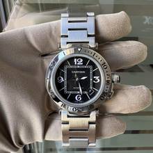 Thumbnail von Cartier Pasha Seatimer 2790 Seatimer 40MM black dial Automatic Full Set