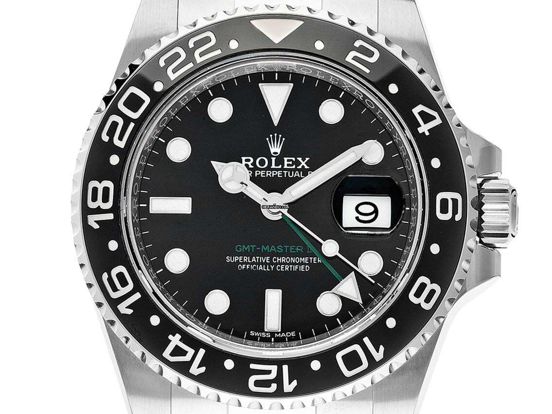 Rolex GMT-Master II Ref.116710LN 2016 Full Set wie Neu Vintage GMT Master II