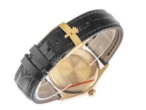 Thumbnail von Rolex Oyster Perpetual 34 Ref.1005 1968 original Box sehr gut Vintage Oyster Perpetual 14kt Gelbgold