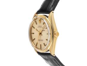 Thumbnail von Rolex Oyster Perpetual 34 Ref.1005 1968 original Box sehr gut Vintage Oyster Perpetual 14kt Gelbgold