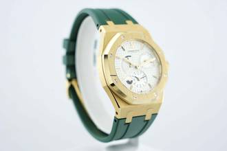 Thumbnail von Audemars Piguet Royal Oak Dual Time 39MM - 18K Yellow Gold - Additional Black Rubber B Strap - 26120BA.OO.D088CR.01 2008