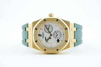 Thumbnail von Audemars Piguet Royal Oak Dual Time 39MM - 18K Yellow Gold - Additional Black Rubber B Strap - 26120BA.OO.D088CR.01 2008
