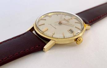 Thumbnail von Omega Seamaster DeVille Serviced Seamaster Pre De Ville Solid Gold Vollgold Vintage Automatic Automatik