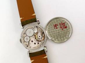 Thumbnail von Omega Classic Serviced Small Scarab Vintage cal 26.5 SOB