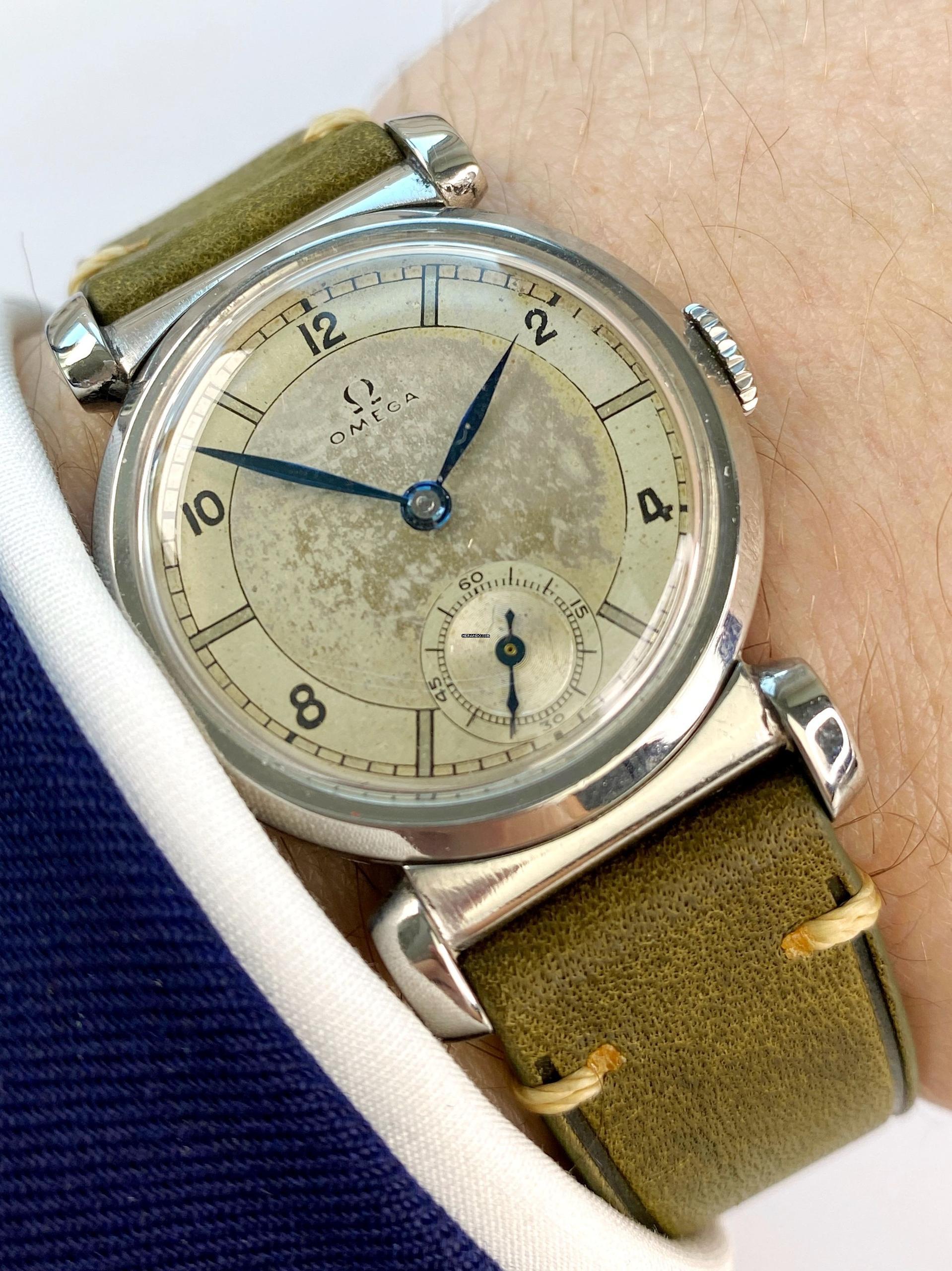 Omega Classic Serviced Small Scarab Vintage cal 26.5 SOB